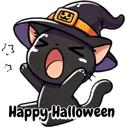 Kawaii cute Happy Halloween 🎃 13