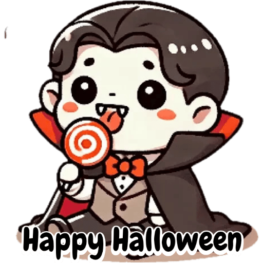 Kawaii cute Happy Halloween 🎃 17