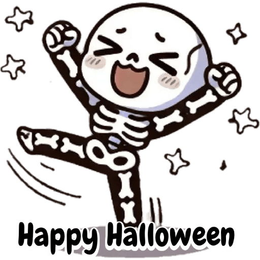 Kawaii cute Happy Halloween 🎃 12