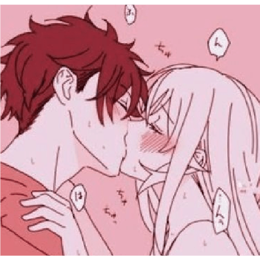 Anime pareja kiss 3 3