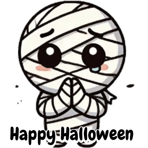 Kawaii cute Happy Halloween 🎃 14