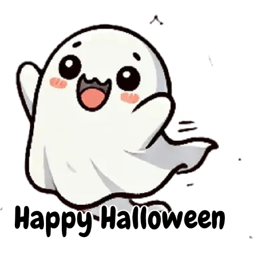 Kawaii cute Happy Halloween 🎃 18