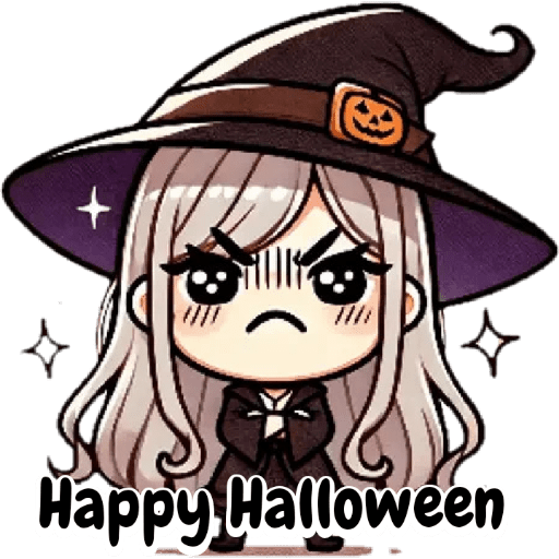 Kawaii cute Happy Halloween 🎃 10