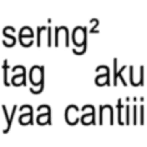 Kata kata tag 6