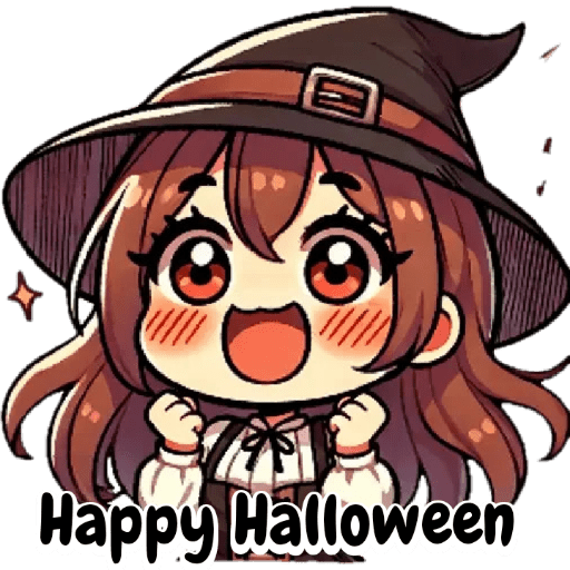 Kawaii cute Happy Halloween 🎃 5