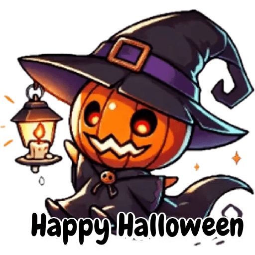 Kawaii cute Happy Halloween 🎃 2