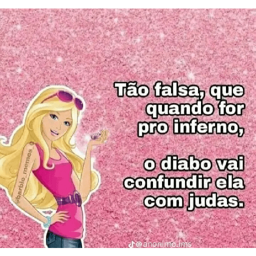 Indiretas da barbie  5