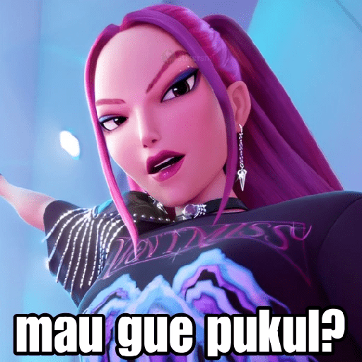 Kpop demon hunters(stiker smi) 6