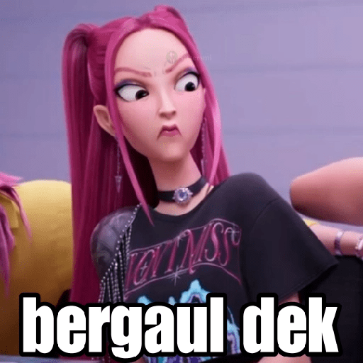 Kpop demon hunters(stiker smi) 5