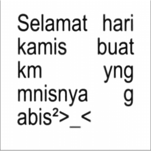 Stiker Saya 1