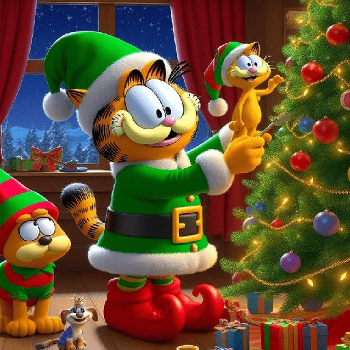 Natal Garfild 5
