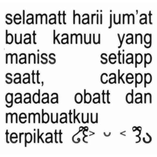Stiker Saya 2