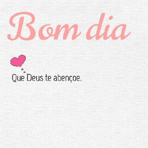 Bom dia 8