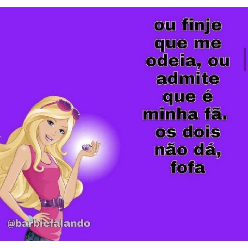 Indiretas da barbie  29