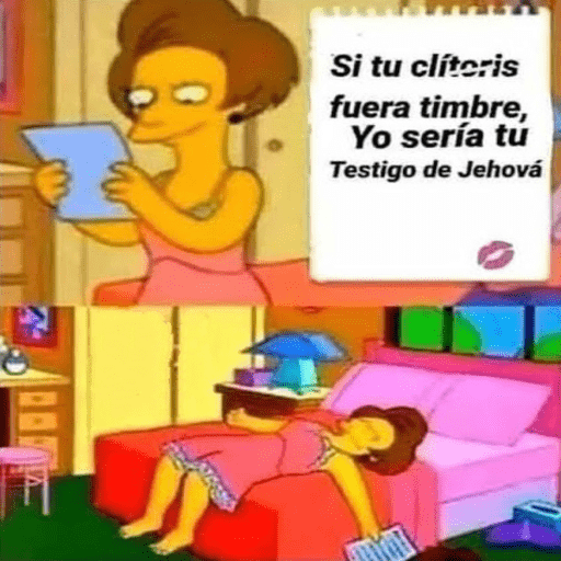 Edna Krabappel Carta 💌👩‍🏫 5