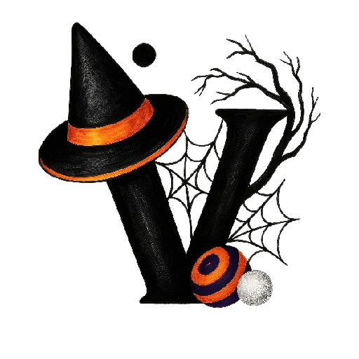 👻Halloween letras abecedario 🎃 22
