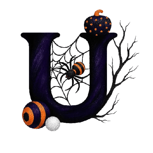 👻Halloween letras abecedario 🎃 21