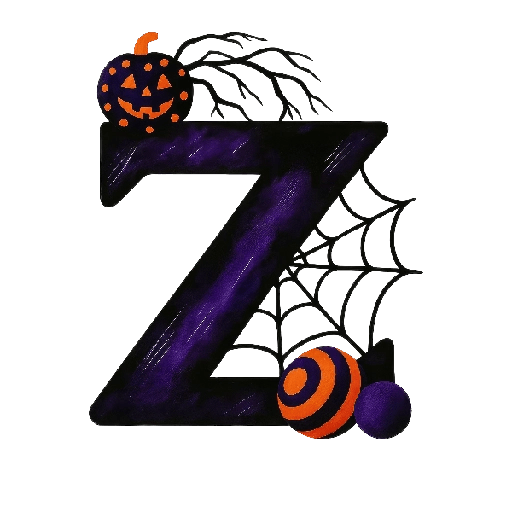 👻Halloween letras abecedario 🎃 26