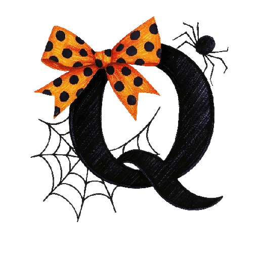 👻Halloween letras abecedario 🎃 17