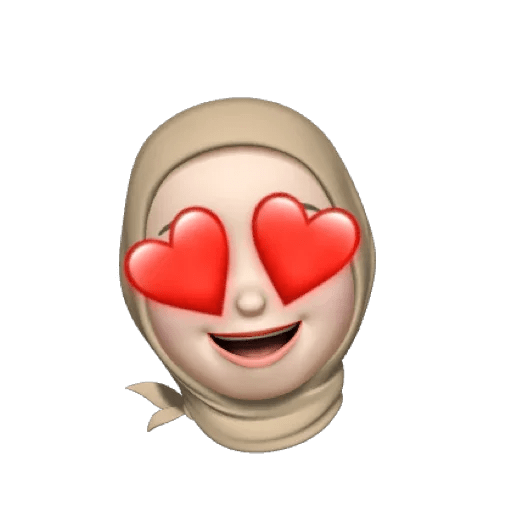 Memoji hijabi🤎 1