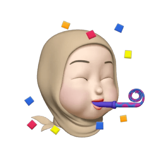 Memoji hijabi🤎 8