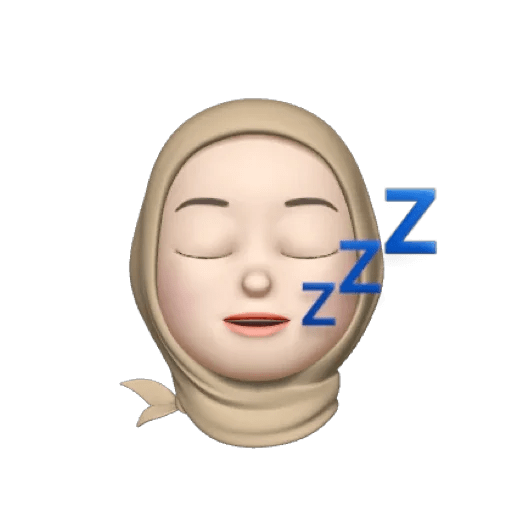 Memoji hijabi🤎 3