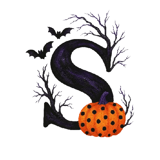👻Halloween letras abecedario 🎃 19