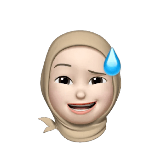 Memoji hijabi🤎 12