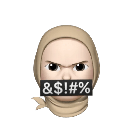 Memoji hijabi🤎 10