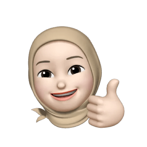 Memoji hijabi🤎 13