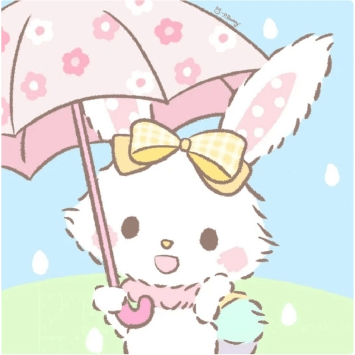 Sanrio bunnies.   ✩ 13