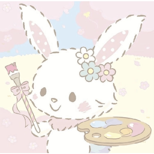 Sanrio bunnies.   ✩ 14