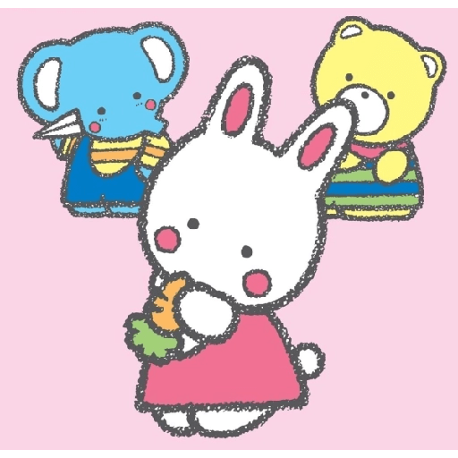 Sanrio bunnies.   ✩ 20