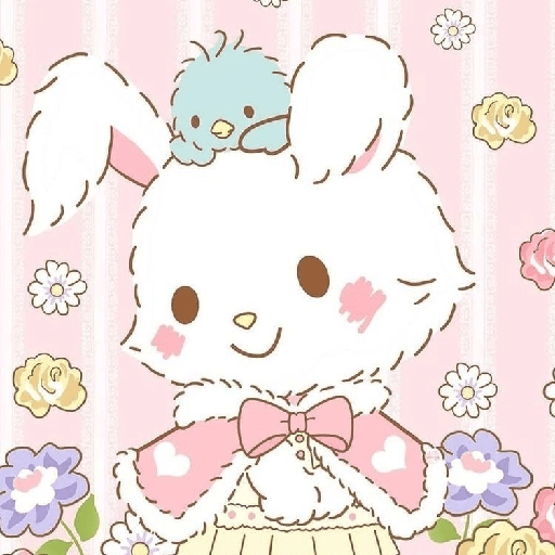 Sanrio bunnies.   ✩ 15