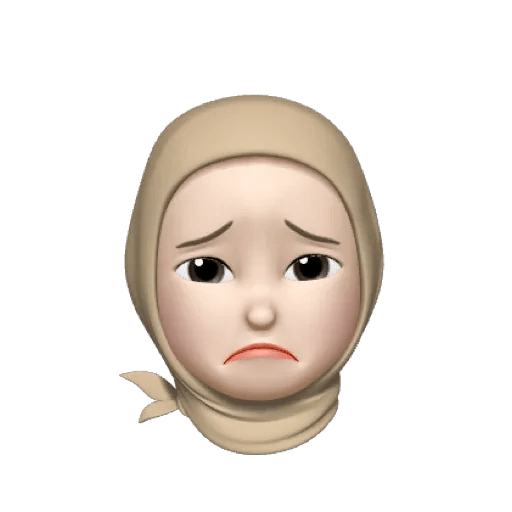 Memoji hijabi🤎 28