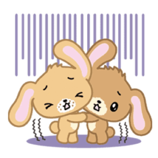 Sanrio bunnies.   ✩ 5
