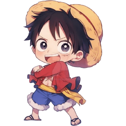 Emoji Luffy One Piece  2