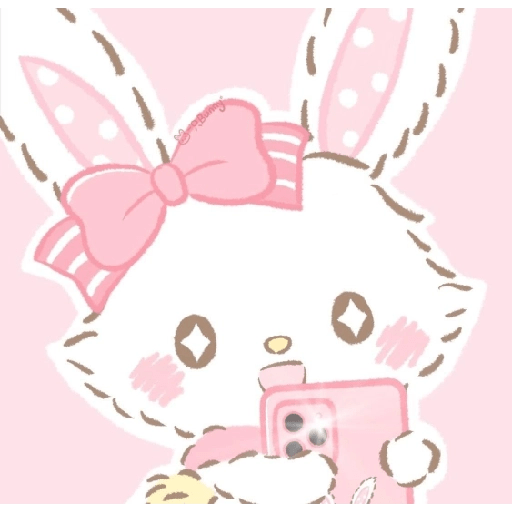 Sanrio bunnies.   ✩ 18