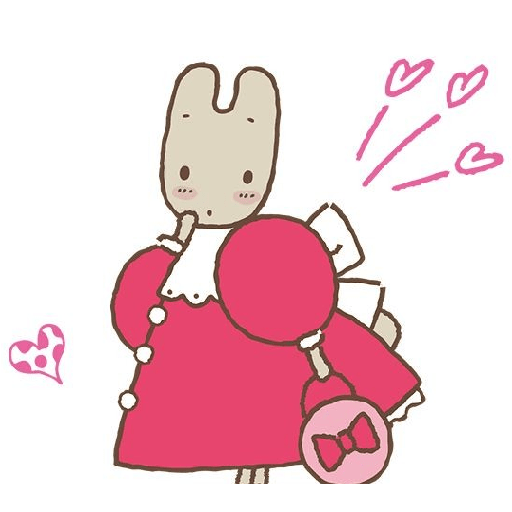 Sanrio bunnies.   ✩ 10