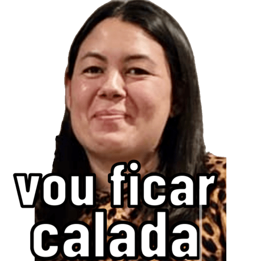 vou ficar
calada