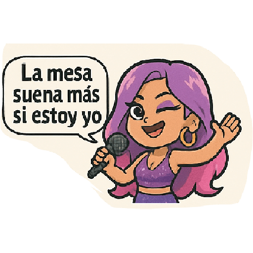 Mesa que más aplauda 😜 1