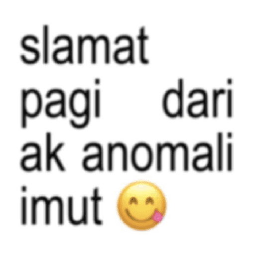 Kata kata anomali 21