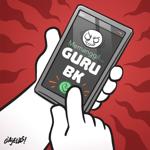Stiker GJ - Stres Nugas 6