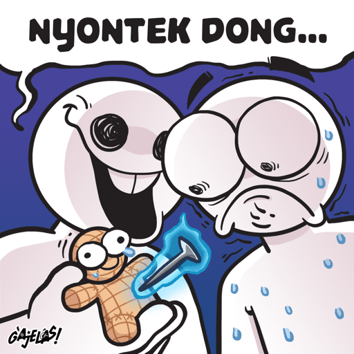 Stiker GJ - Stres Nugas 3