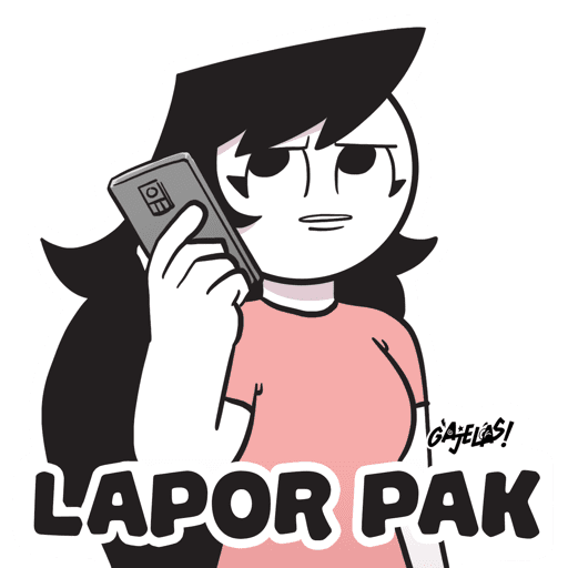 Stiker GJ - Stres Nugas 7