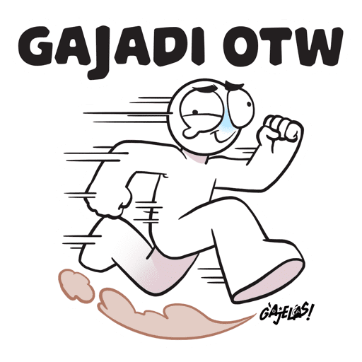 Stiker GJ - Stres Nugas 12