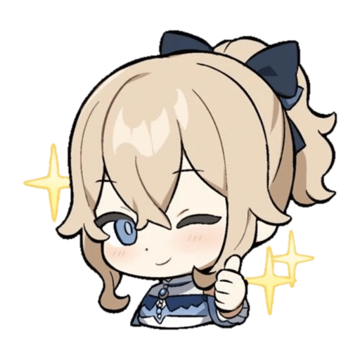 Mondstadt genshin stickers 6
