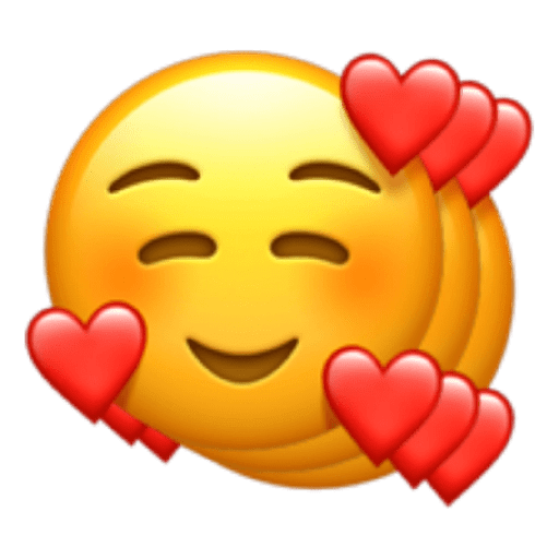 Sorriso de corações