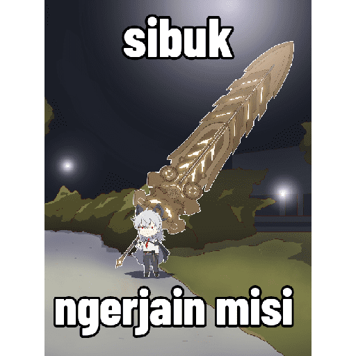 Stiker random 3
