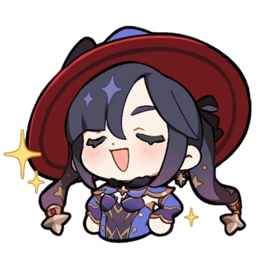 Mondstadt genshin stickers 4